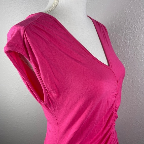Pink Blouse with ruching - Picture 8 of 11